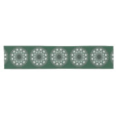 Ramadan Mandala Dark Green Table Runner Korte Tafelloper (Horizontaal)
