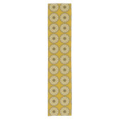 Ramadan Mandala Gold Table Runner Korte Tafelloper (Voorkant)