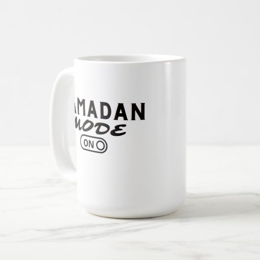 Ramadan Mode on -2023- Coffee-Mok Koffiemok (Voorkant links)