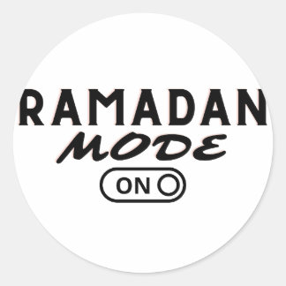 Ramadan Mode ON -2023- Ronde Sticker