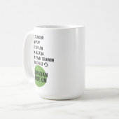 Ramadan Mode On,Islamic Fasting Activities List, Koffiemok (Voorkant links)