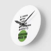 Ramadan Mode On,Islamic Fasting Activities List, Ronde Klok (Hoek)