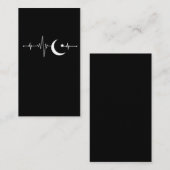 Ramadan Moon Islam Heartbeat Moslimmoslim Visitekaartje (Voorkant / Achterkant)