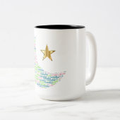 Ramadan moon kleurrijk tweekleurige koffiemok (Voorkant rechts)