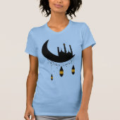 Ramadan Mosque Moon Lantern T-shirt (Voorkant)