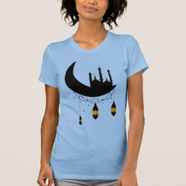 Ramadan Mosque Moon Lantern T-shirt