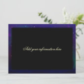 Ramadan Mosque with Magical Night Sky Kaart (Staand voorkant)