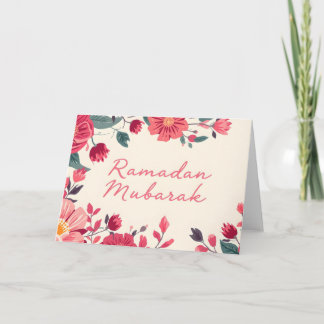 Ramadan Mubarak 2026 wenskaart Bedankkaart
