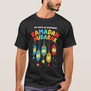 Ramadan Mubarak 30 dagen van zegen Islamitisch T-shirt