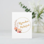 Ramadan Mubarak 5 Briefkaart (Staand voorkant)