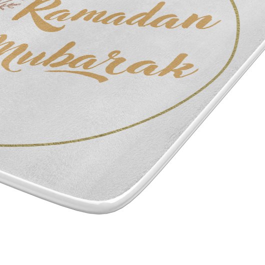 Ramadan Mubarak 5 Snijplank (Hoek)