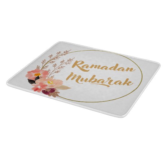 Ramadan Mubarak 5 Snijplank (Hoek)