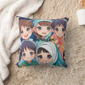 Ramadan Mubarak anime kussen (Deken)