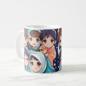 Ramadan Mubarak Anime Mok (Voorkant links)