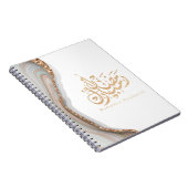 Ramadan mubarak arabische kalligrafie notitieboek (Rechterzijde)