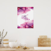 Ramadan Mubarak arabische kalligrafie Poster (Keuken)