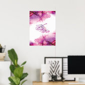 Ramadan Mubarak arabische kalligrafie Poster (Thuiskantoor)