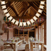 Ramadan Mubarak Banner Mantel open haard decoratie