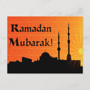 Ramadan Mubarak Briefkaart