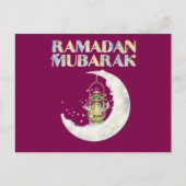 Ramadan Mubarak Briefkaart (Voorkant)