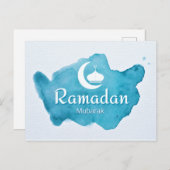 Ramadan mubarak briefkaart (Voorkant / Achterkant)