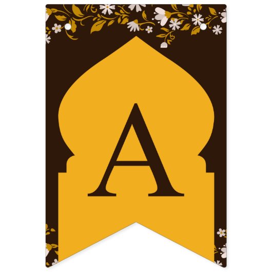 RAMADAN MUBARAK bunting banner (Tweede vlag)