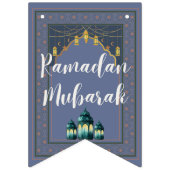 Ramadan Mubarak Bunting Banner (Derde vlag)
