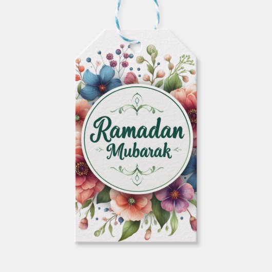 Ramadan Mubarak Cadeaulabel (Voorkant)