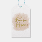 ramadan mubarak cadeaulabel (Achterkant)