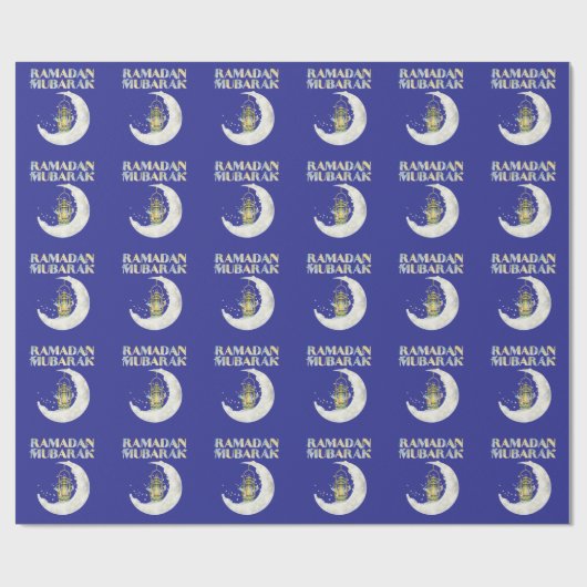 Ramadan Mubarak Cadeaupapier (Vlak)
