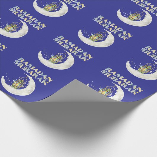 Ramadan Mubarak Cadeaupapier (Hoek)