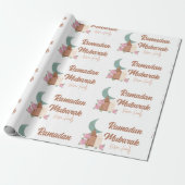 Ramadan Mubarak Decoration Custom Home decor name Cadeaupapier (Uitgerold)