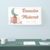 Ramadan Mubarak Decoration Custom Home decor name Spandoek (Beurs)