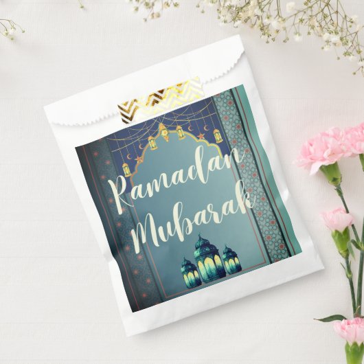 Ramadan Mubarak Favoriete Tassen Bedankzakje (Gezegeld)