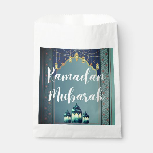 Ramadan Mubarak Favoriete Tassen Bedankzakje (Voorkant)