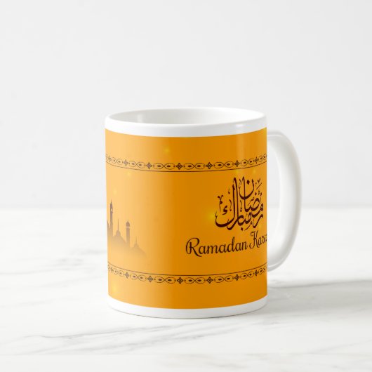 Ramadan Mubarak Gift Koffiemok (Voorkant rechts)