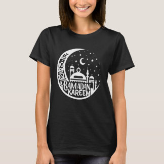 Ramadan Mubarak Halve Maan & Sterren Ramadan Kare T-shirt