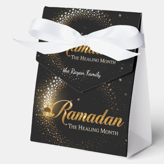 Ramadan MubaraK Holiday personalized  Bedankdoosjes (Voorkant)