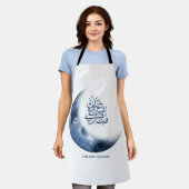 Ramadan Mubarak In Arabische kalligrafie رمضانمبا  Schort (Gedragen)