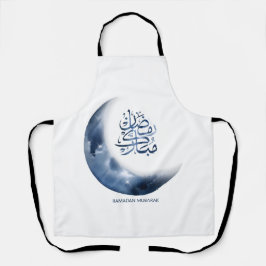 Ramadan Mubarak In Arabische kalligrafie رمضانمبا  Schort