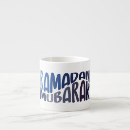 Ramadan Mubarak Islamic quote Espresso Kop