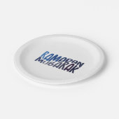 Ramadan Mubarak Islamic quote Papieren Bordje (Gekanteld)