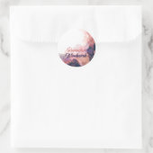 Ramadan mubarak islamitische cadeaus ronde sticker (Tas)