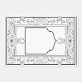 Ramadan mubarak jumbo kleurplaten inpakpapier vel (Voorkant 2)