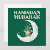 Ramadan Mubarak Kaart (Voorkant / Achterkant)