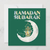 Ramadan Mubarak Kaart (Voorkant)