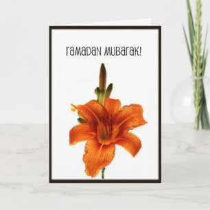 Ramadan Mubarak Kaart