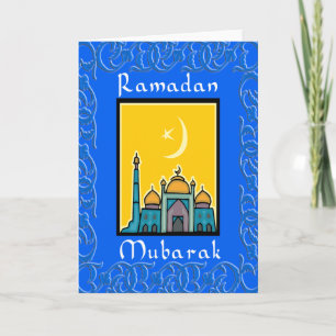 Ramadan Mubarak Kaart