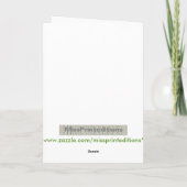 Ramadan Mubarak Kaart (Achterkant)