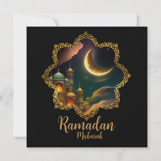 RAMADAN MUBARAK KAREEM 2024 AANKONDIGING (Voorkant)